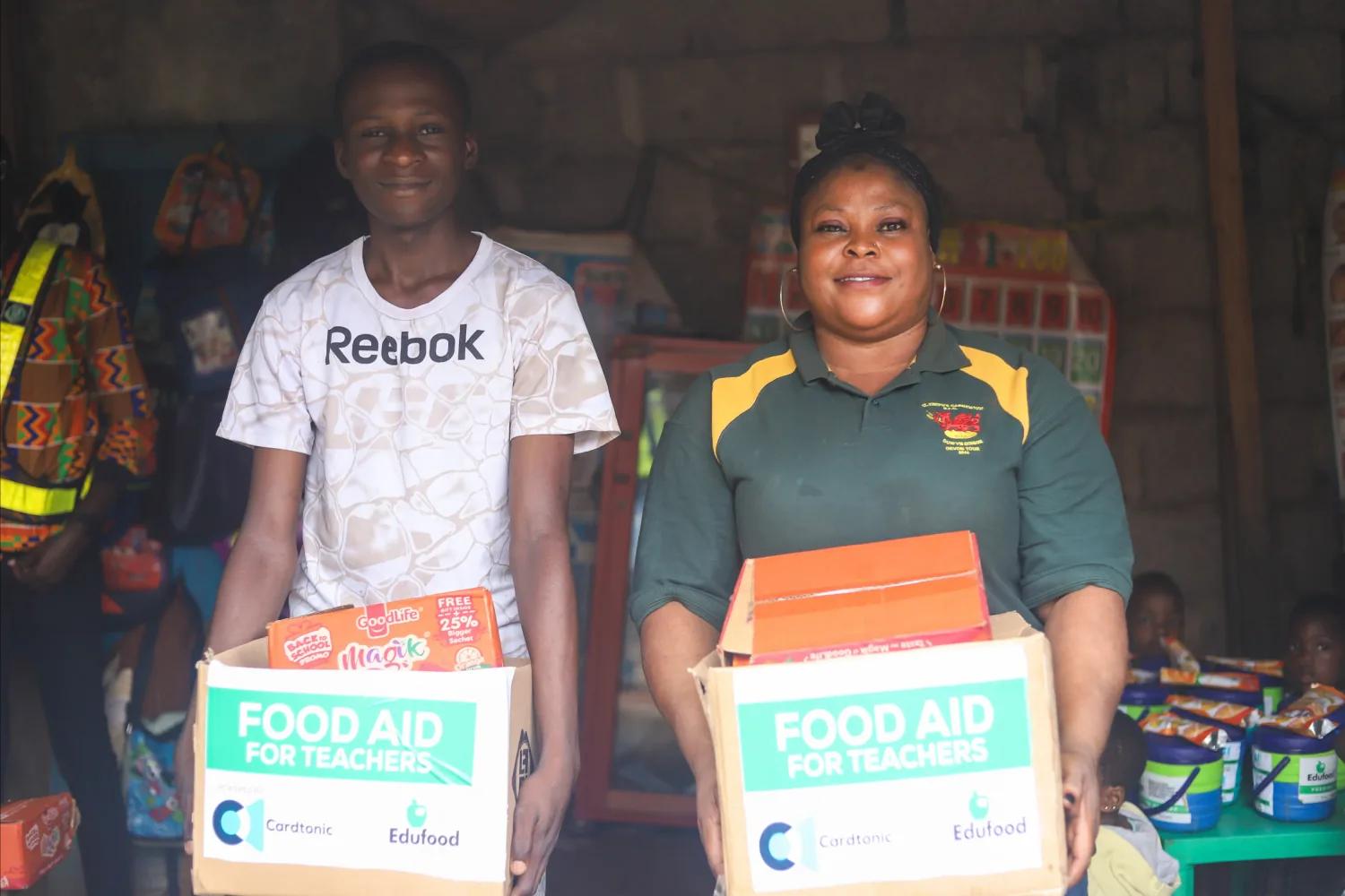 Cardtonic charity outreach
