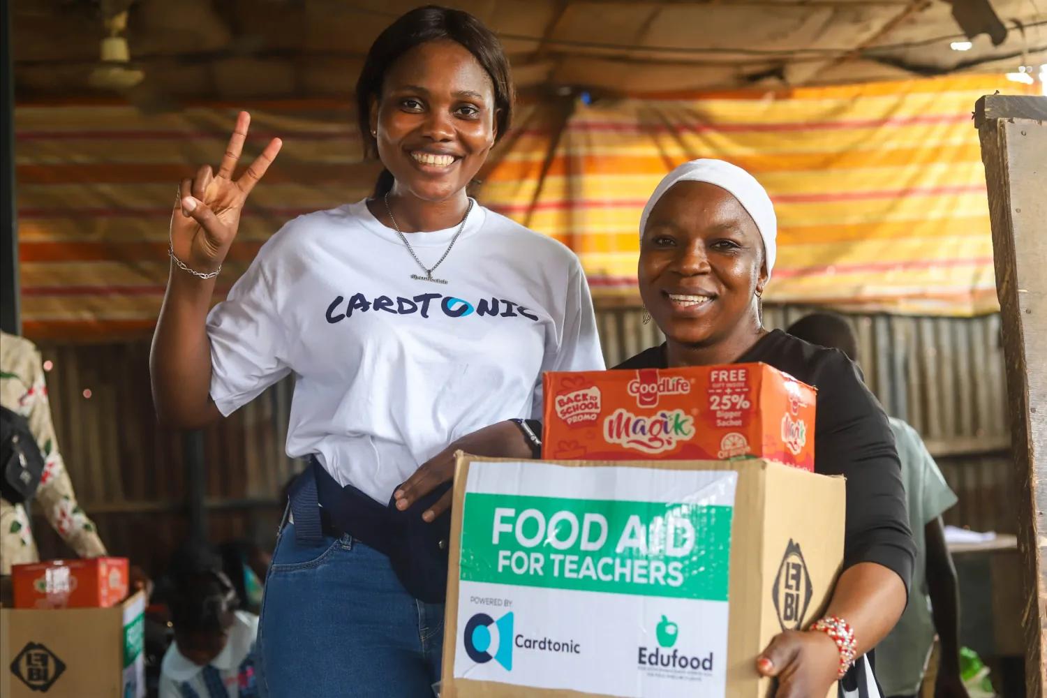 Cardtonic charity outreach