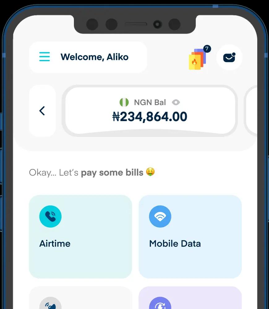Phone showcasing feature